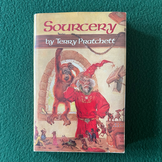 Vintage Fantasy Hardback: Terry Pratchett - Sourcery BCE