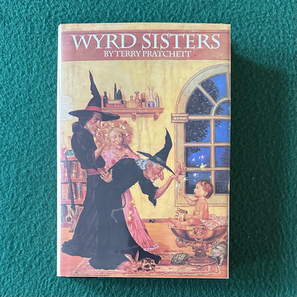 Vintage Fantasy Hardback: Terry Pratchett - Wyrd Sisters BCE