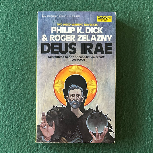 Vintage Sci-Fi Paperback: Philip K Dick and Roger Zelazny - Deus Irae FIRST PRINTING