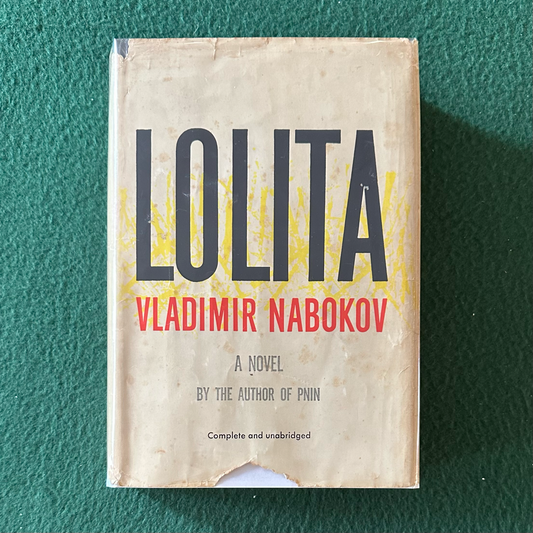 Vintage Fiction Hardback: Vladimir Nabokov - Lolita 5TH PRINTING