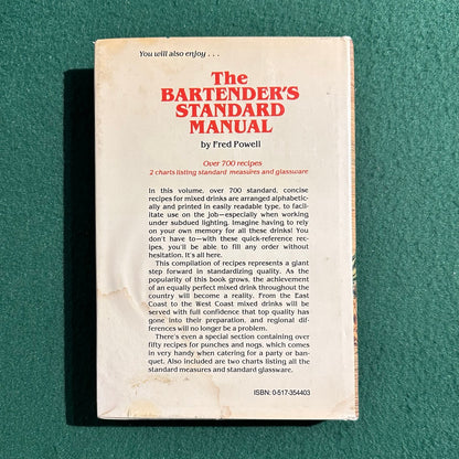 Vintage Cocktail Hardback: Trader Vic's Book of Food & Drink FIRST PRINT