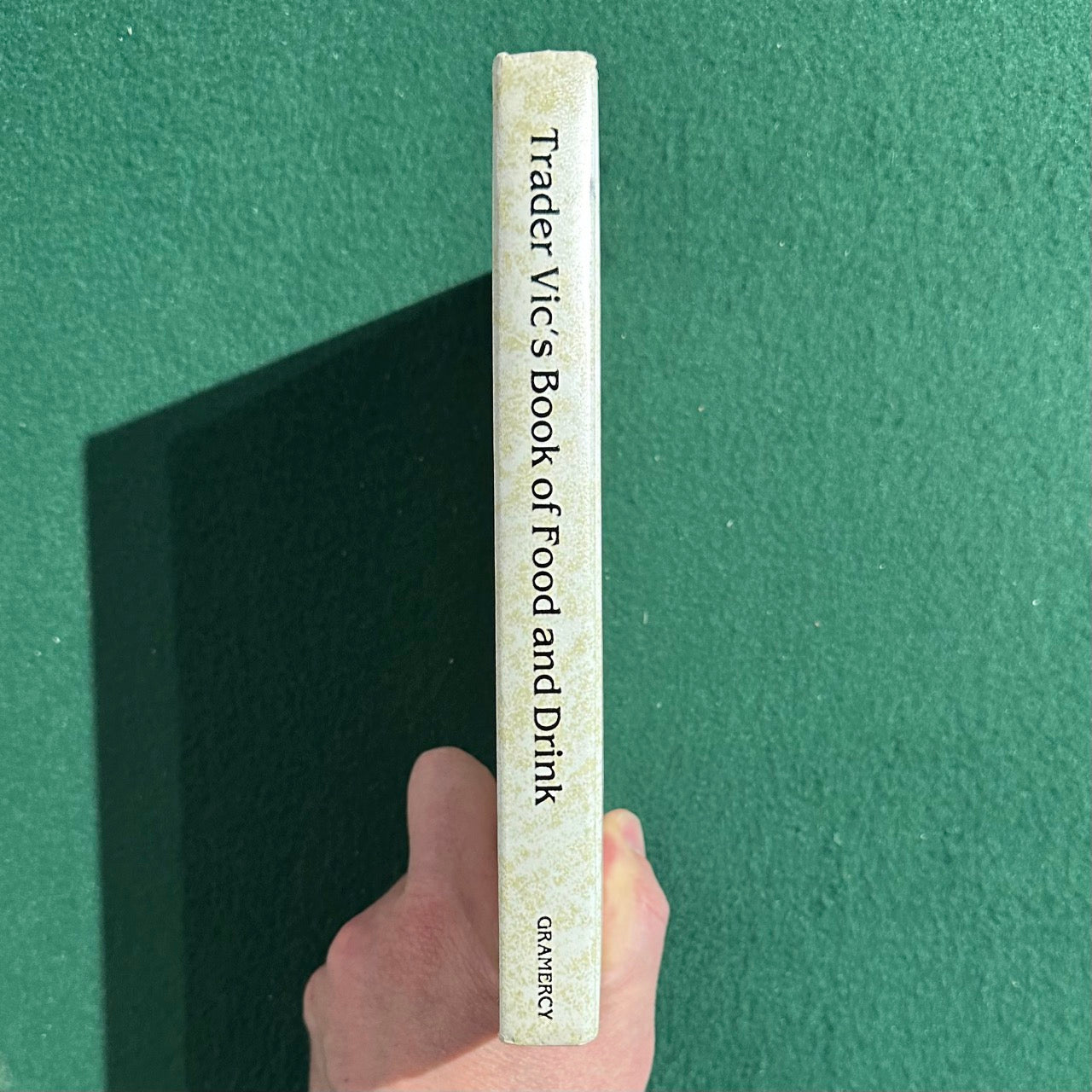 Vintage Cocktail Hardback: Trader Vic's Book of Food & Drink FIRST PRINT