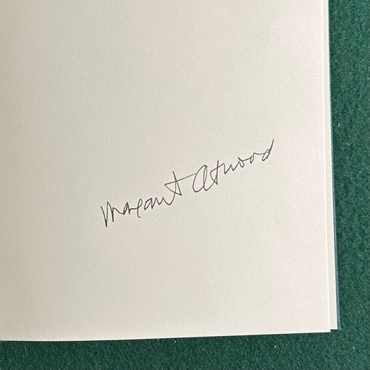 Vintage Fiction Hardback: Margaret Atwood - Wilderness Tips SIGNED FIRST EDITION