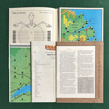 Vintage Dungeons & Dragons Supplement: Hollow World - The Milenian Empire COMPLETE