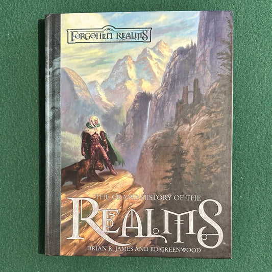 Dungeons & Dragons Accessory: Brian R James and Ed Greenwood - The Grand History of the Realms FIRST PRINTING