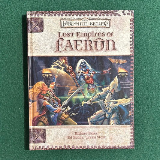 Dungeons & Dragons 3.5e Supplement: Forgotten Realms, Lost Empires of Faerun FIRST PRINTING