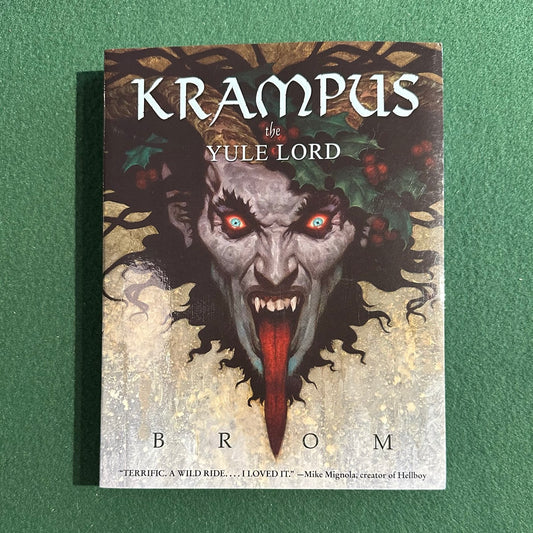 Horror Paperback: Gerald Brom - Krampus SIGNED