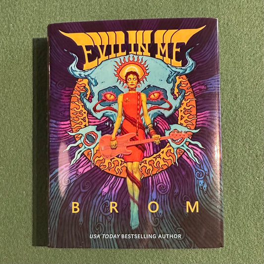 Horror Hardback: Gerald Brom - Evil in Me SIGNED FIRST EDITION