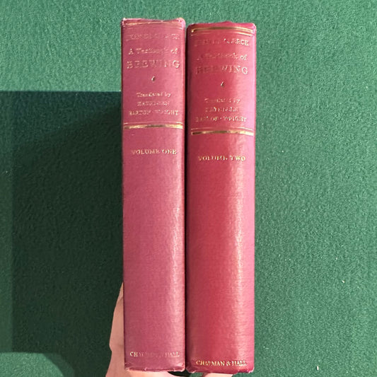 Vintage Non-Fiction Hardbacks: Jean de Clerck - The Textbook of Brewing Vol I & II FIRST EDITION