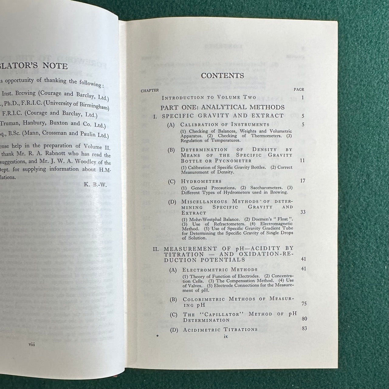 Vintage Non-Fiction Hardbacks: Jean de Clerck - The Textbook of Brewing Vol I & II FIRST EDITION