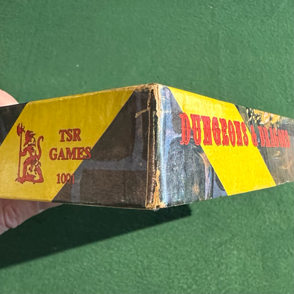 Vintage Dungeons & Dragons Box Set: "Holmes" Basic Set Lizard Logo FIRST PRINT COMPLETE