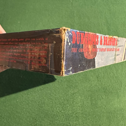 Vintage Dungeons & Dragons Box Set: "Holmes" Basic Set Lizard Logo FIRST PRINT COMPLETE