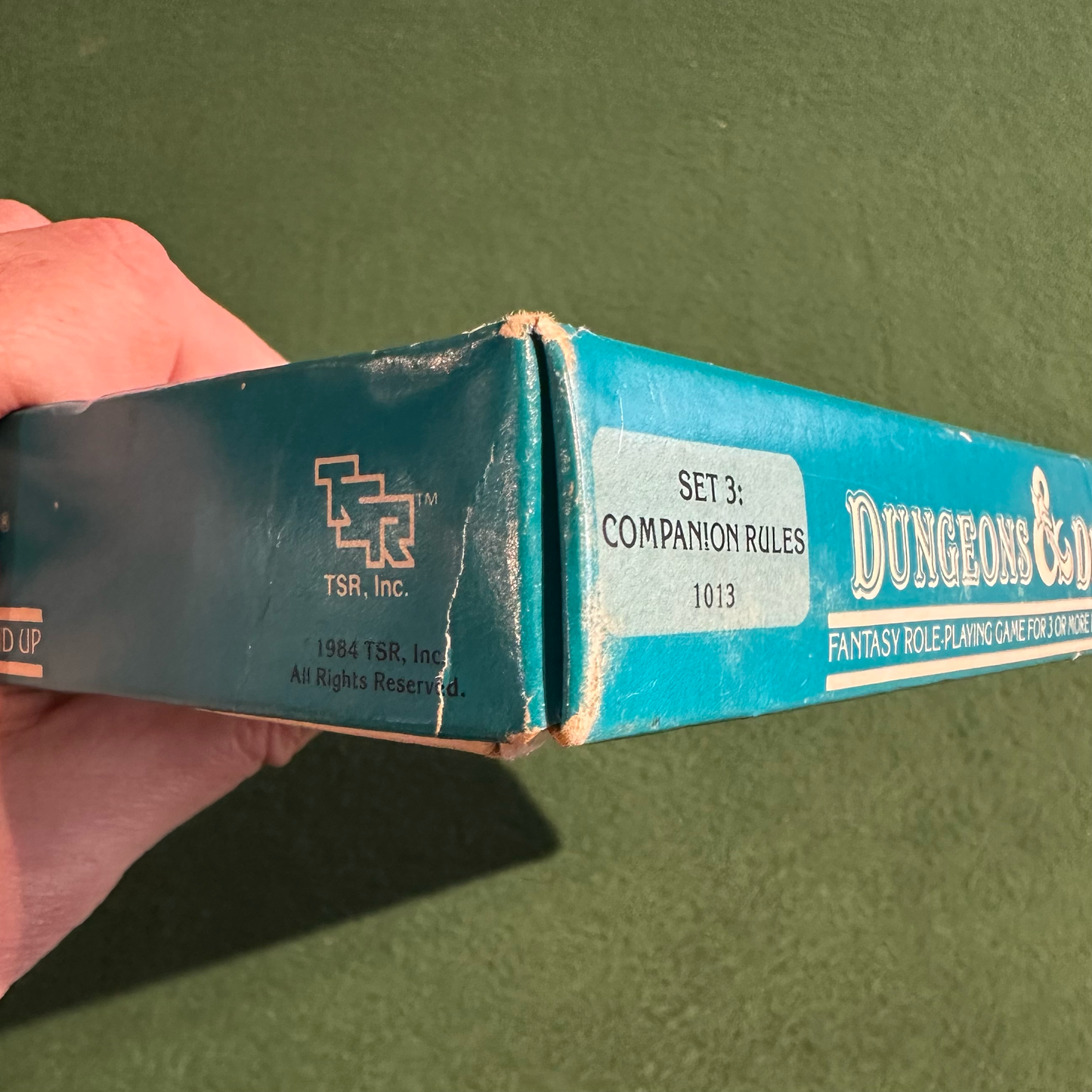 Vintage Dungeons & Dragons Accessory: Set 3: Companion Rules FIRST PRINT COMPLETE