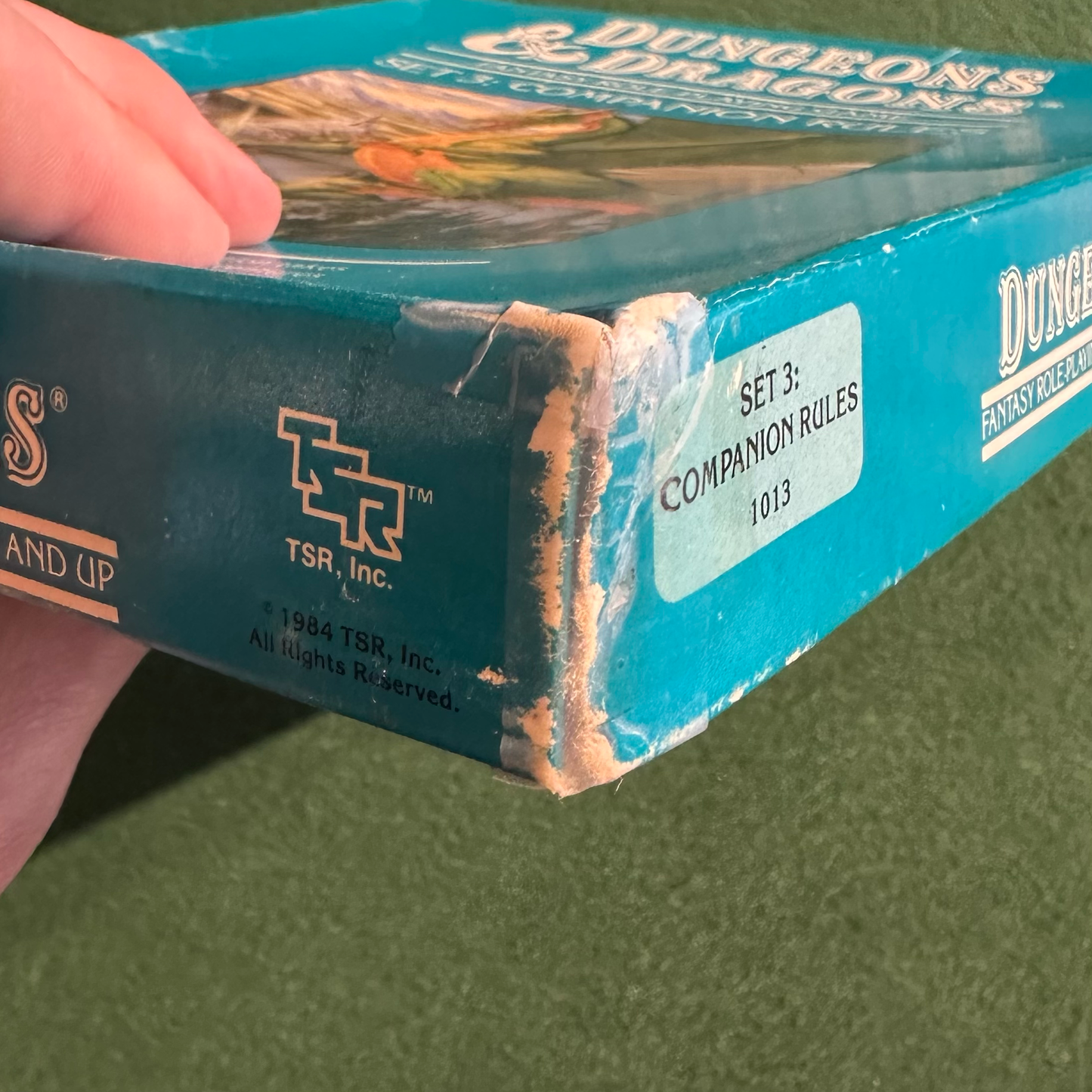 Vintage Dungeons & Dragons Accessory: Set 3: Companion Rules FIRST PRINT COMPLETE