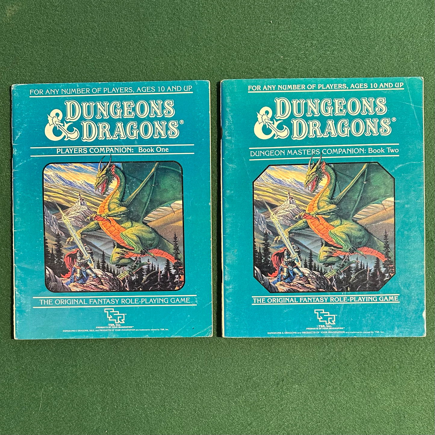 Vintage Dungeons & Dragons Accessory: Set 3: Companion Rules FIRST PRINT COMPLETE