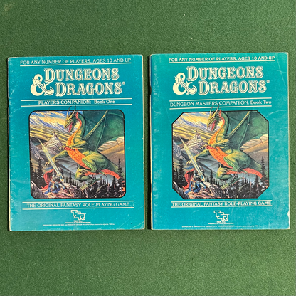 Vintage Dungeons & Dragons Accessory: Set 3: Companion Rules FIRST PRINT COMPLETE