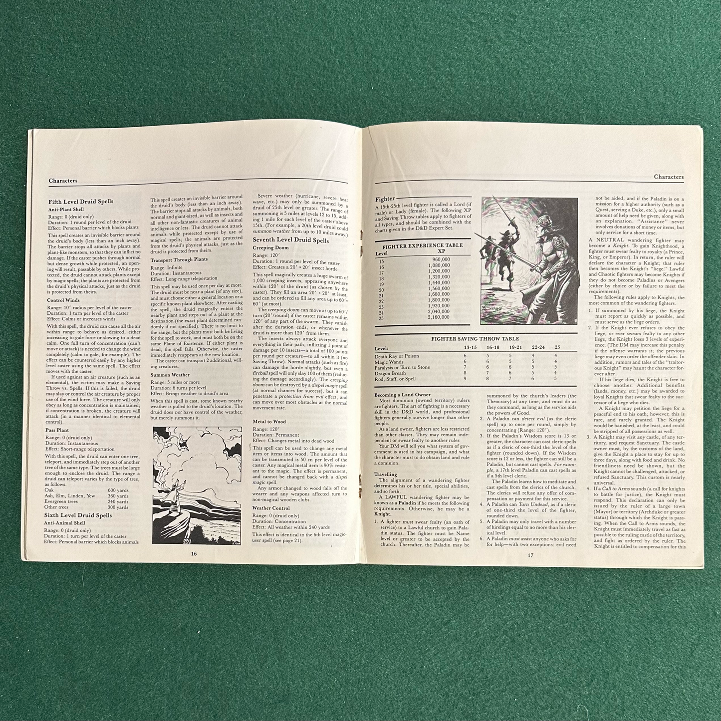 Vintage Dungeons & Dragons Accessory: Set 3: Companion Rules FIRST PRINT COMPLETE