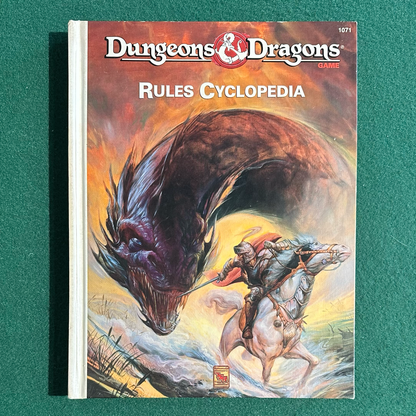 Vintage Dungeons & Dragons Handbook: Rules Cyclopedia