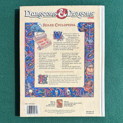 Vintage Dungeons & Dragons Handbook: Rules Cyclopedia