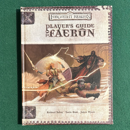 Vintage Dungeons & Dragons 3.5e Accessory: Forgotten Realms - Players Guide to Fearun FIRST PRINTING