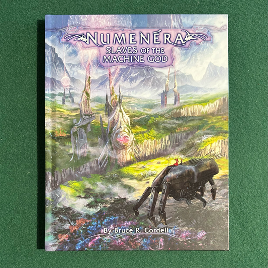 TTRPG Adventure Hardback: Numenera - Slaves of the Machine God - Cypher System