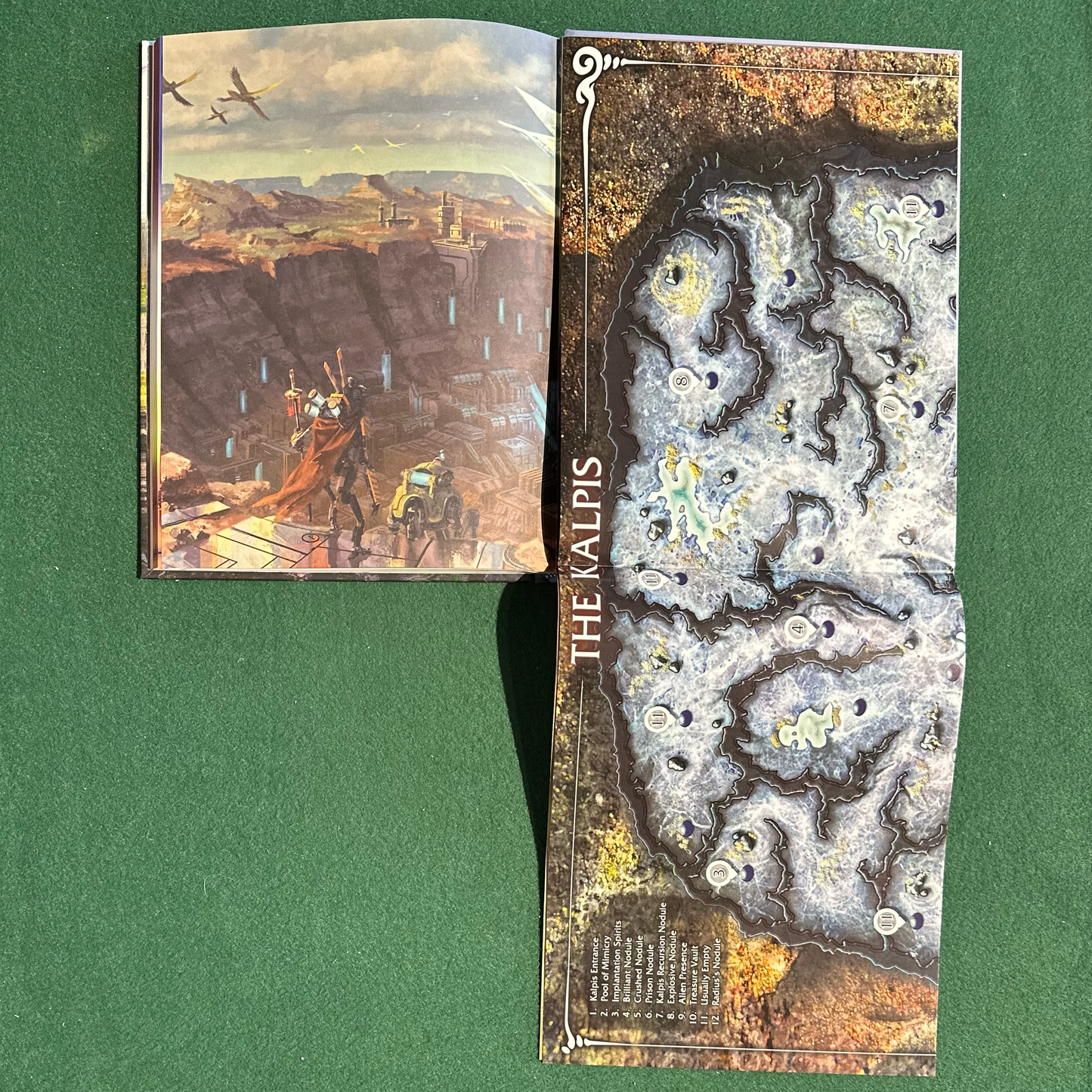 TTRPG Adventure Hardback: Numenera - Slaves of the Machine God - Cypher System