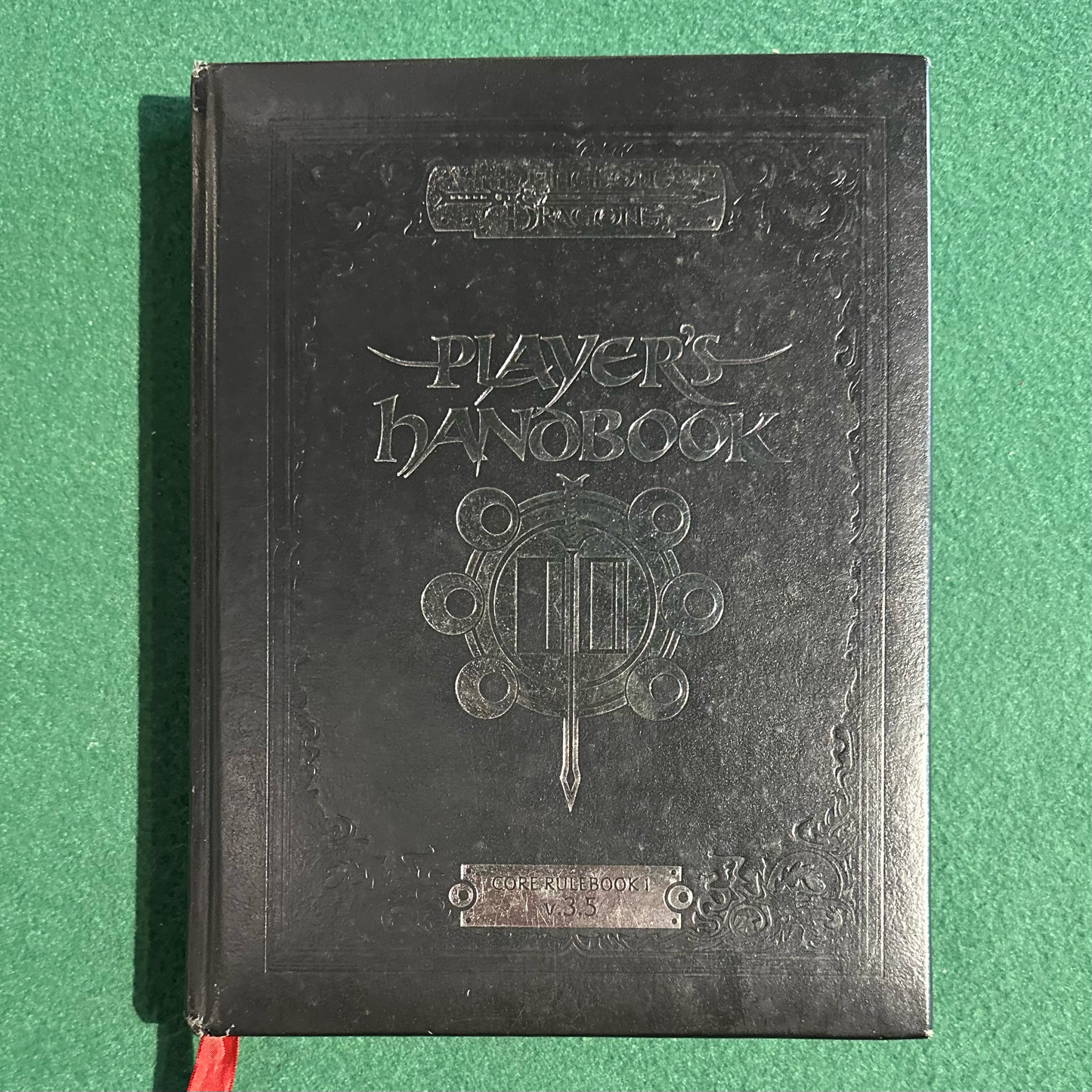 Vintage Dungeons & Dragons 3.5e Rule Book: Players Handbook Special Edition FIRST PRINT