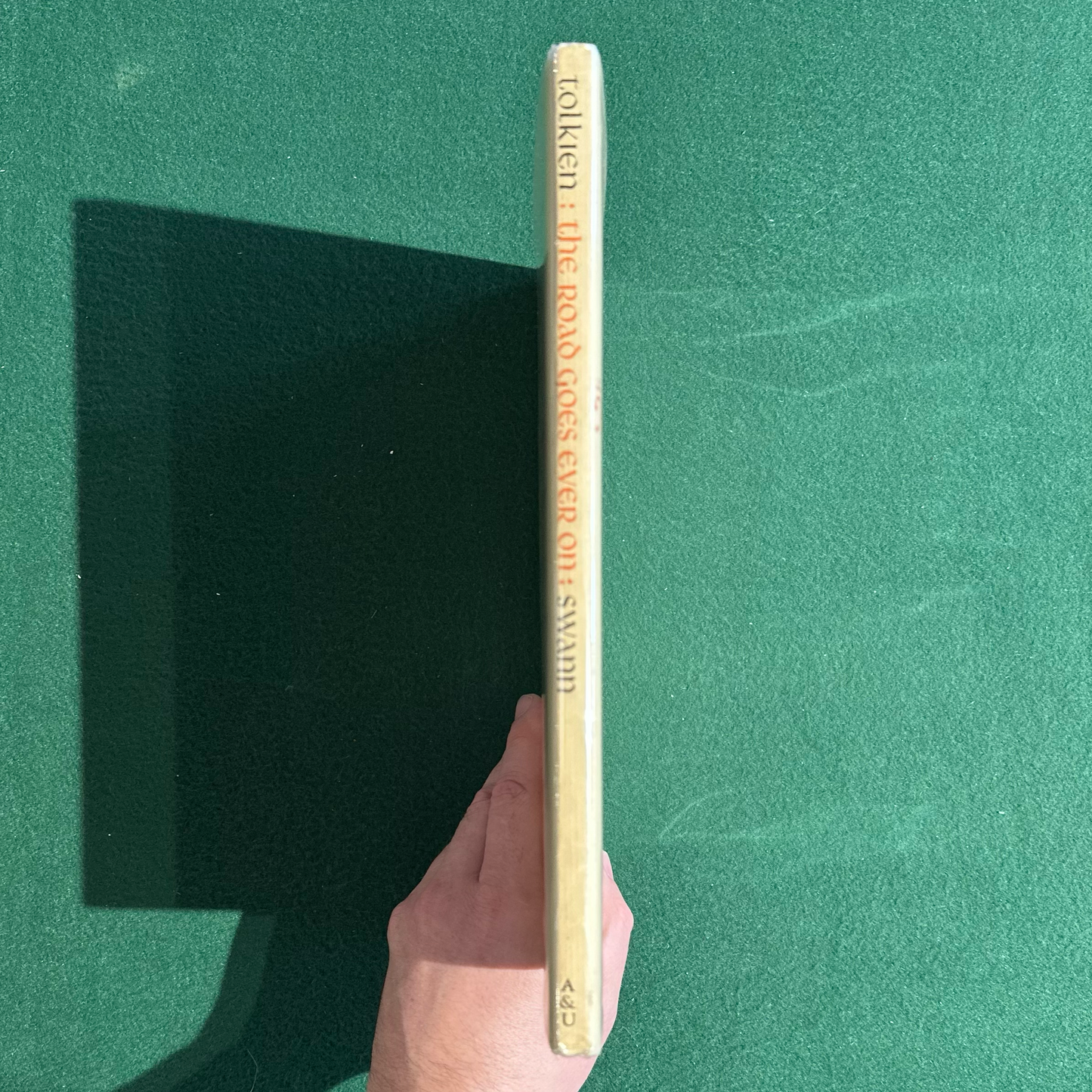 Vintage Fantasy Hardback: JRR Tolkien and Donald Swann - The Road Goes Ever On THIRD PRINTING