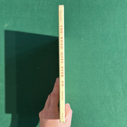 Vintage Fantasy Hardback: JRR Tolkien and Donald Swann - The Road Goes Ever On THIRD PRINTING