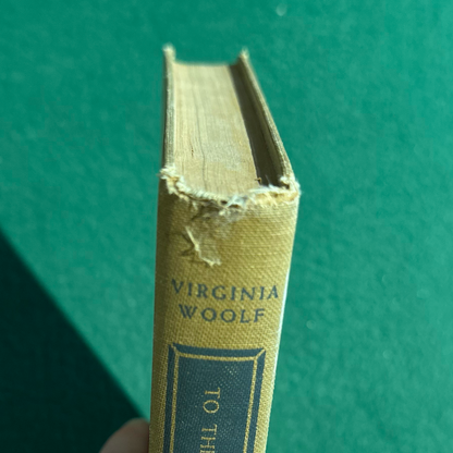 Vintage Fiction Hardback: Virginia Woolf - To the Lighthouse c1950