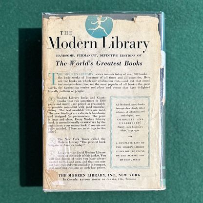 Vintage Fiction Hardback: Herman Melville - Moby Dick or The Whale, Illustrated by Rockwell Kent MODERN LIBRARY FIRST EDITION
