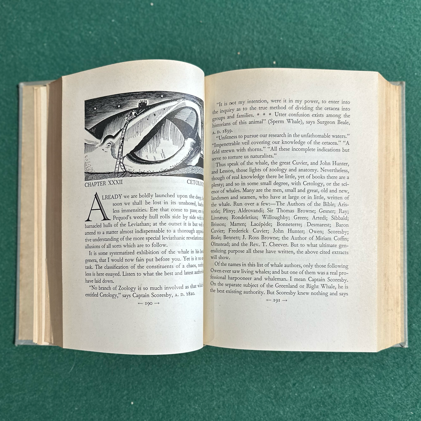 Vintage Fiction Hardback: Herman Melville - Moby Dick or The Whale, Illustrated by Rockwell Kent MODERN LIBRARY FIRST EDITION