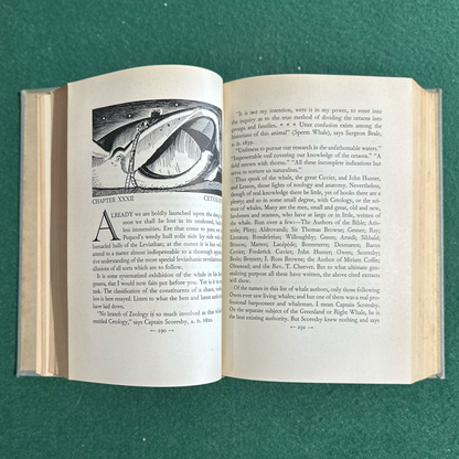 Vintage Fiction Hardback: Herman Melville - Moby Dick or The Whale, Illustrated by Rockwell Kent MODERN LIBRARY FIRST EDITION