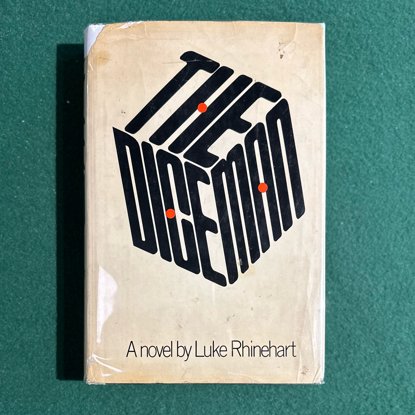 Vintage Fiction Hardback: Luke Rhinehart - The Dice Man FIRST EDITION