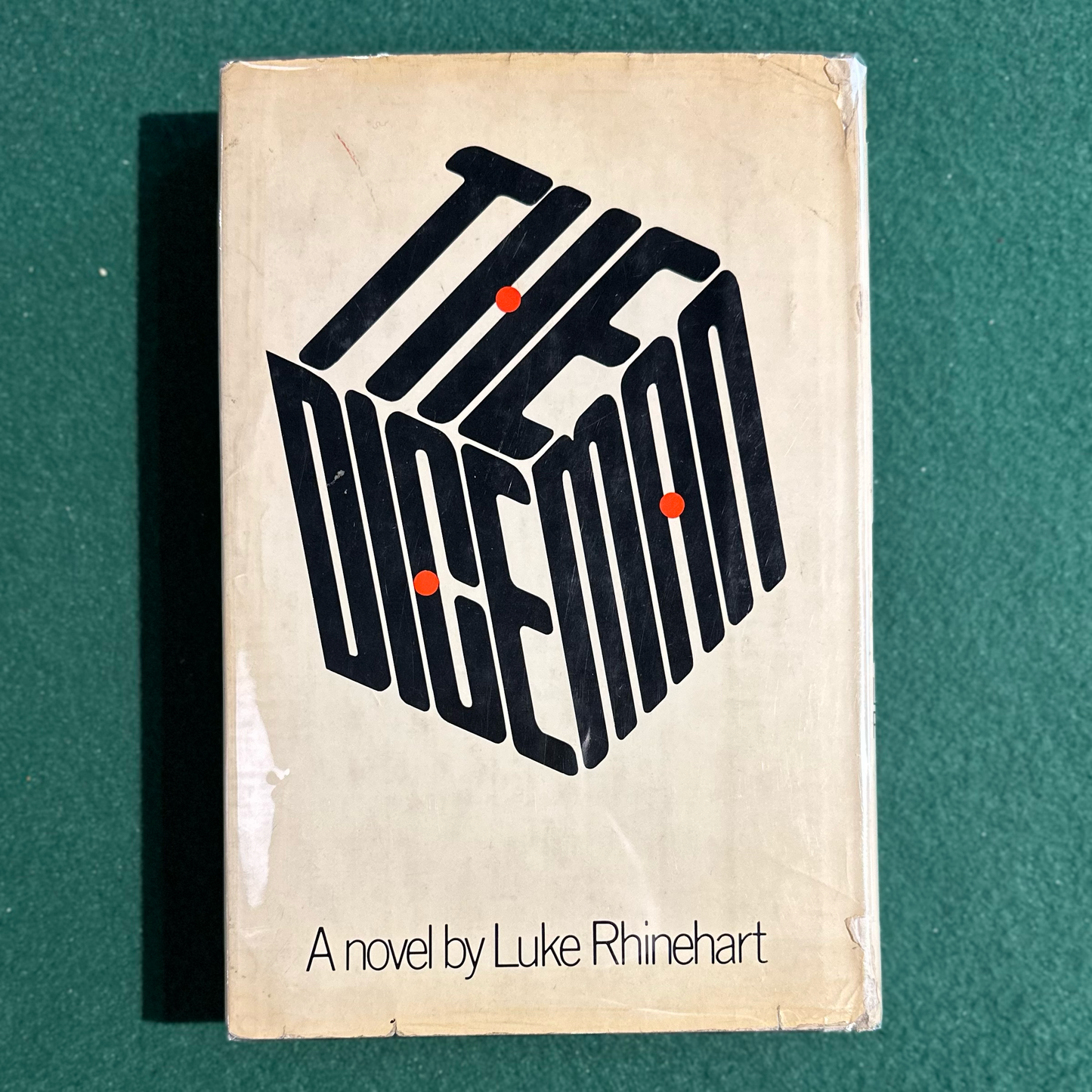 Vintage Fiction Hardback: Luke Rhinehart - The Dice Man FIRST EDITION