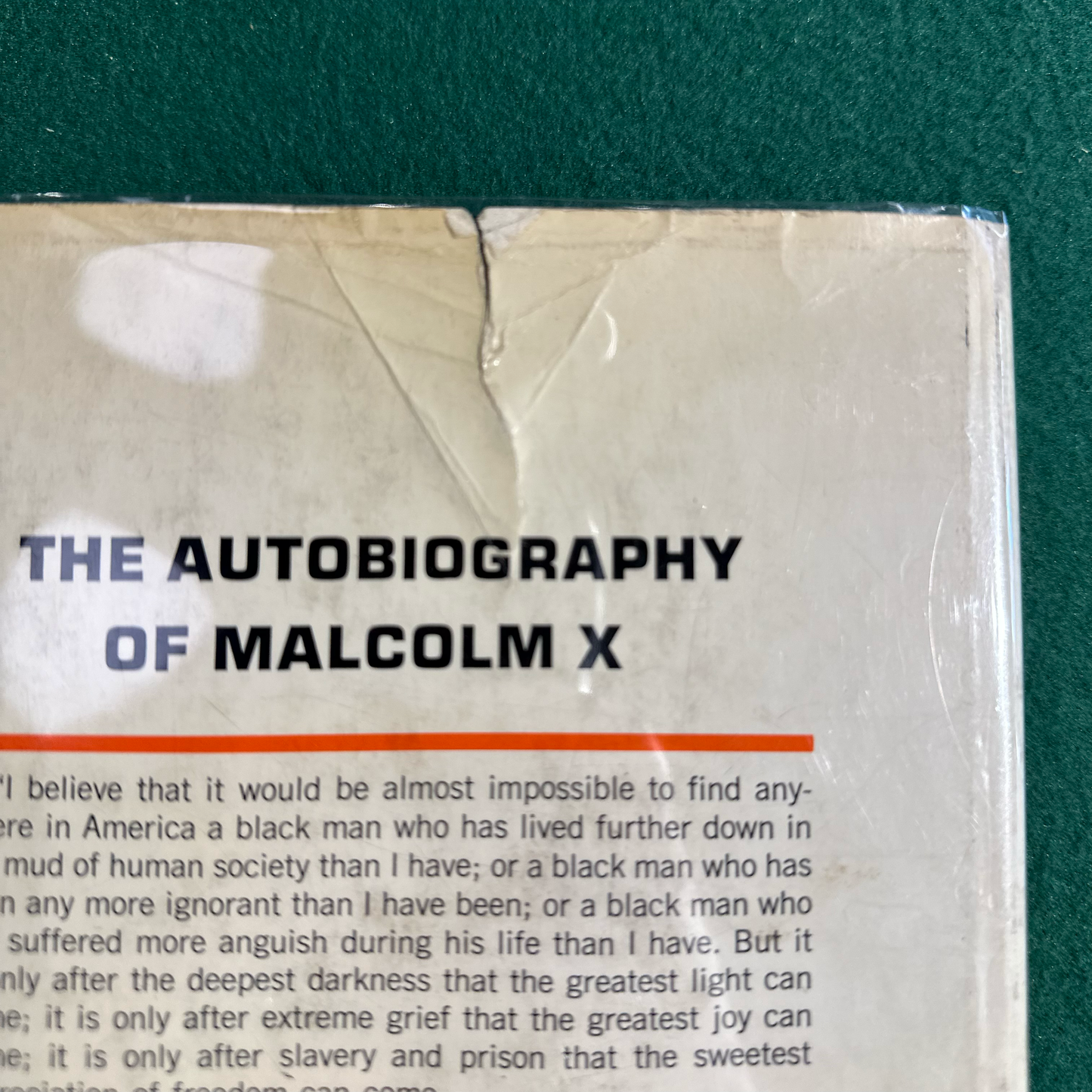 Vintage Non-Fiction Hardback: Alex Haley and Malcolm X - The Autobiography of Malcolm X FIRST EDITION/SECOND PRINT