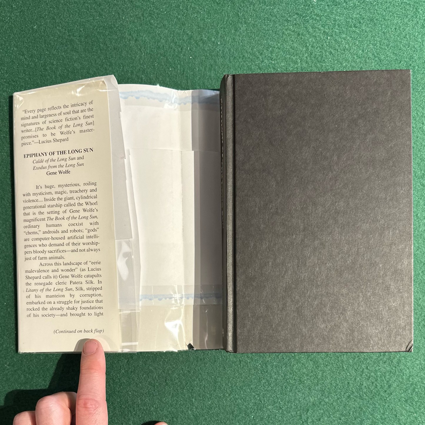 Vintage Fantasy Hardback: Gene Wolfe - Epiphany of the Long Sun