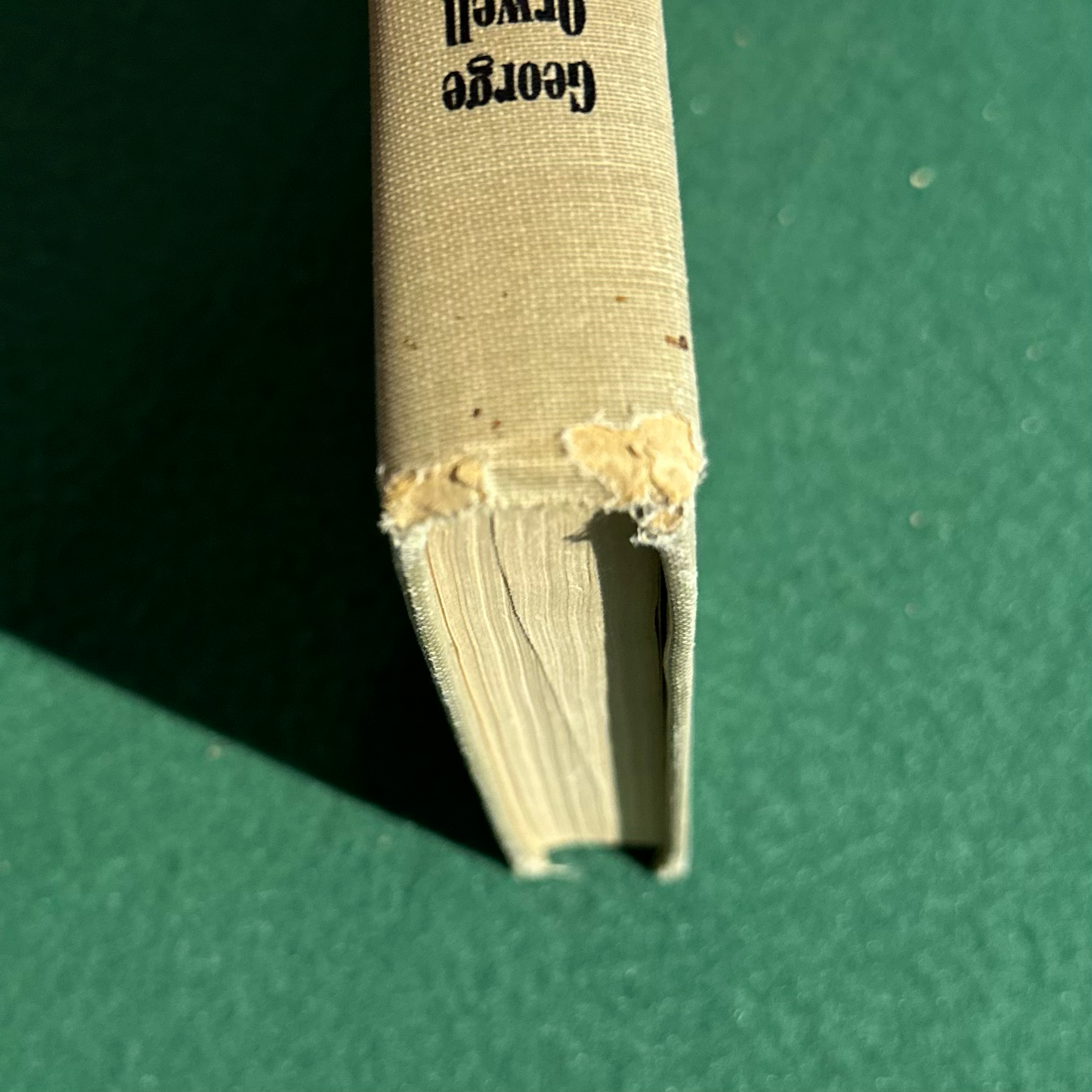 Vintage Fiction Hardback: George Orwell - Nineteen Eighty-Four EARLY REPRINT