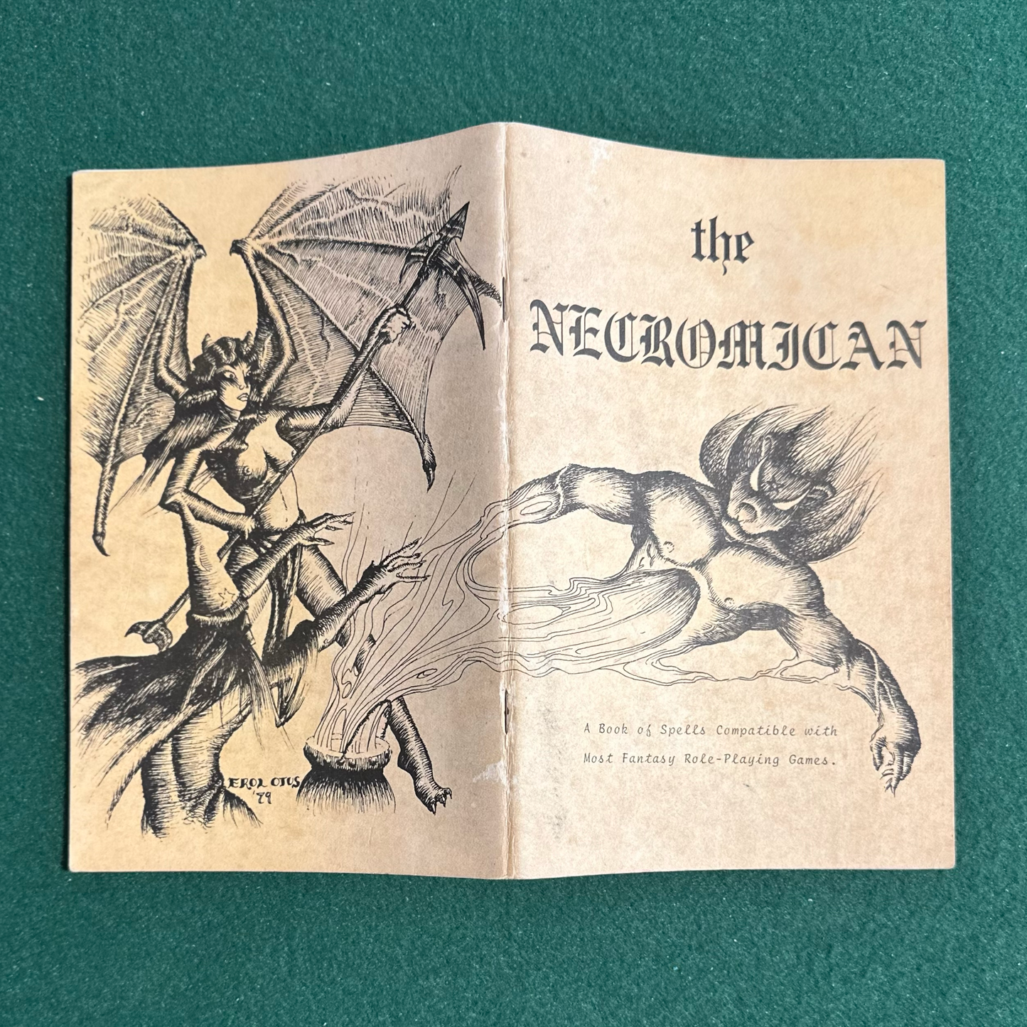 Vintage Dungeons & Dragons Accessory: Erol Otus, Mathias Genser & Paul Reiche III - The Necromican