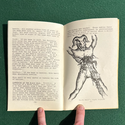 Vintage Dungeons & Dragons Accessory: Erol Otus, Mathias Genser & Paul Reiche III - The Necromican