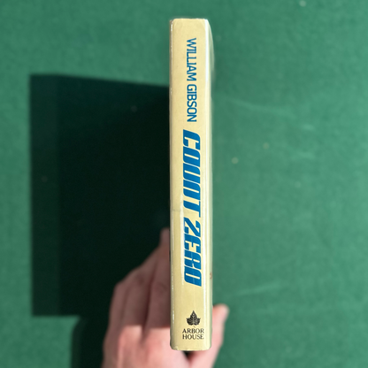 Vintage Sci-Fi Hardback: William Gibson - Count Zero FIRST EDITION