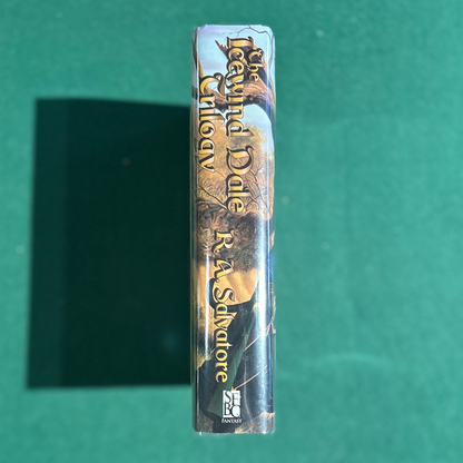 Vintage Fantasy Hardback: RA Salvatore - The Icewind Dale Trilogy SIGNED FIRST SFBC EDITION