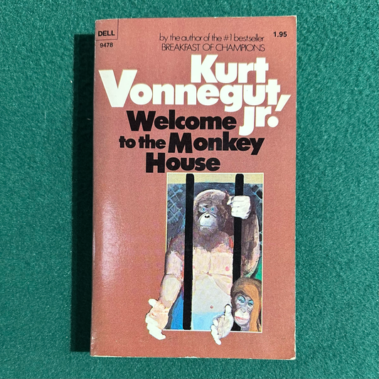 Vintage Fiction Paperback: Kurt Vonnegut - Welcome to the Monkey House