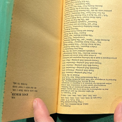 Vintage Fiction Paperback: Kurt Vonnegut - Welcome to the Monkey House