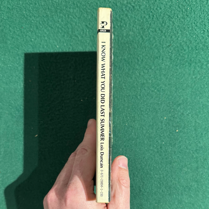 Vintage Horror Paperback: Lois Duncan - I Know What You Did Last Summer FOURTH PRINTING