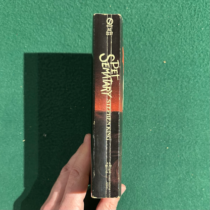 Vintage Horror Paperback: Stephen King - Pet Sematary FIRST PRINTING