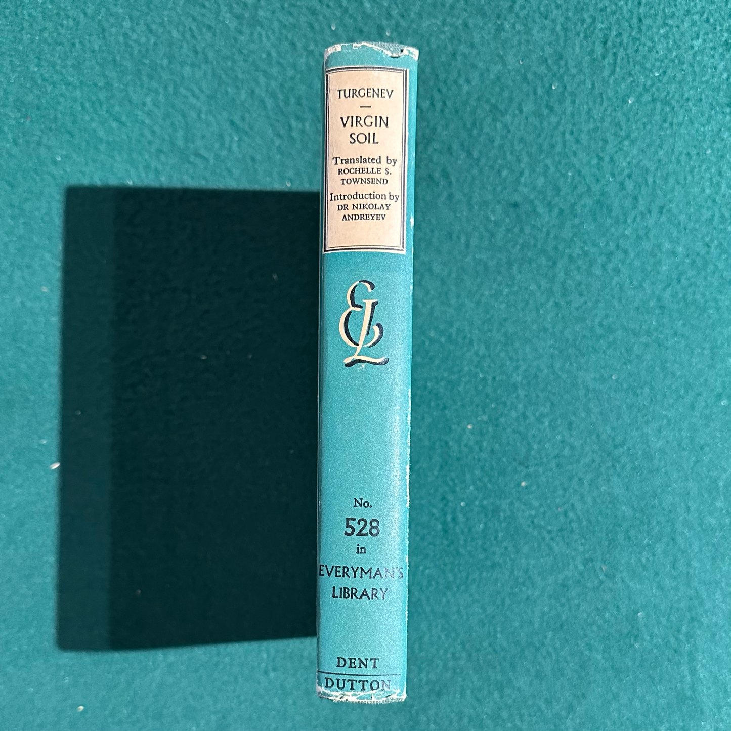 Vintage Fiction Hardback: Ivan S Turgenev - Virgin Soil