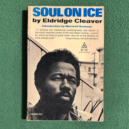 Vintage Non-Fiction Paperback: Eldridge Cleaver - Soul on Ice 6TH PRINTING