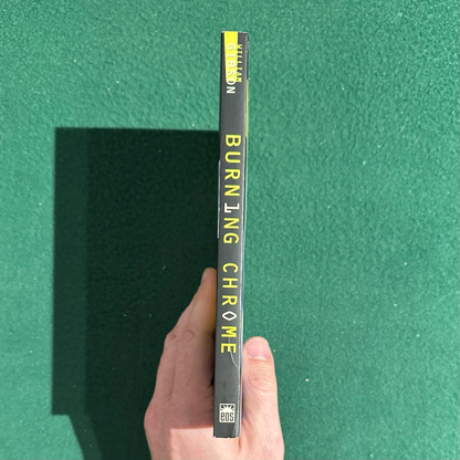 Vintage Sci-Fi Paperback: William Gibson - Burning Chrome SIGNED