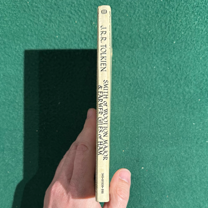 Vintage Fantasy Paperback: JRR Tolkien - Smith of Wootton Major and Farmer Giles of Ham FIRST PRINTING